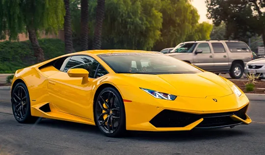 Lamborghini Car Rental for Celebrities